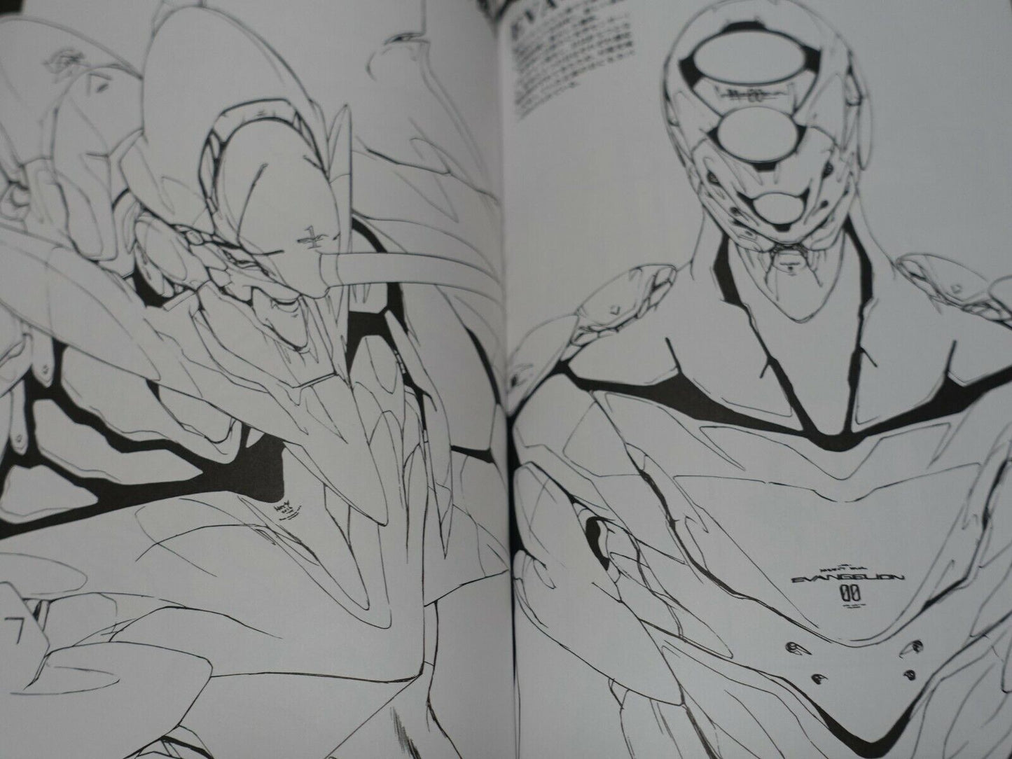 Chocolate Shop Choco Evangelion Mechanic Design Fan Art Book EVA FIX mini