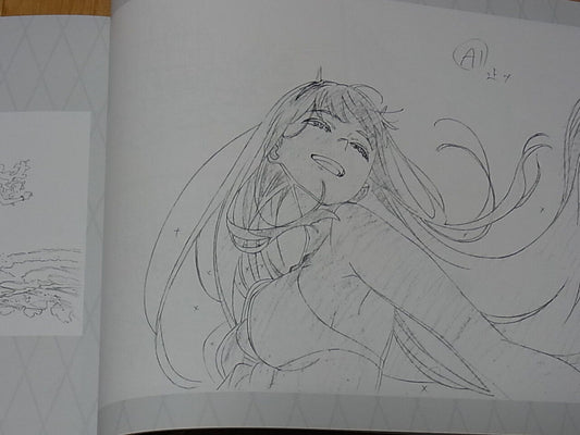 DARLING in the FRANXX KEY FRAME ART BOOK BLUE 224page