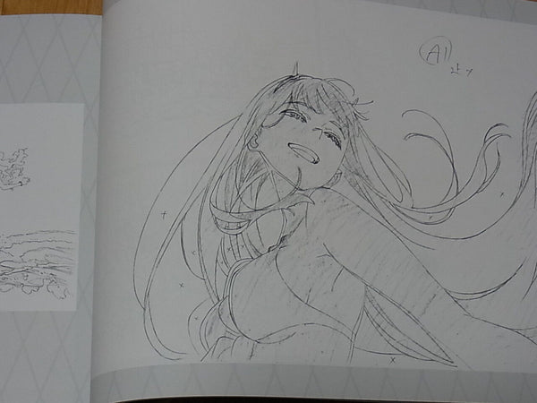 DARLING in the FRANXX KEY FRAME ART BOOK BLUE 224page – q to Japan