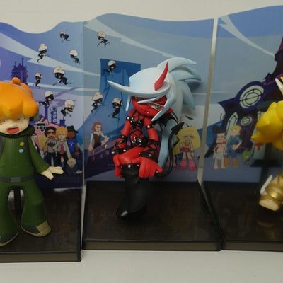 Panty and Stocking Brief Kneesocks Scanty 5 Figure Set no box