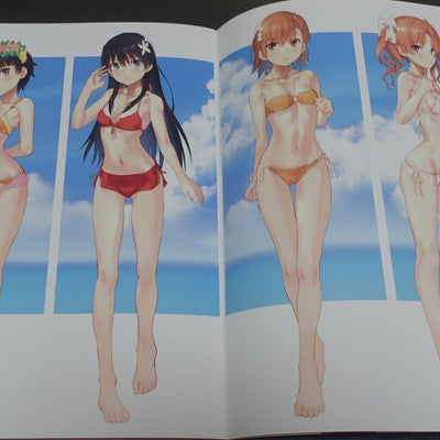 Chillin Party raika9 A Certain Scientific Railgun Mikasa Mikoto Fan Art Book Z2