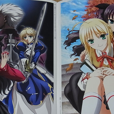 Movie Fate stay night UNLIMITED BLADE WORKS Key Frame & Visual Art Book Set