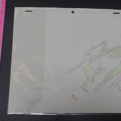 Cel & Raw Key Frame Art The Slayers Rina & Naga B36 Japanese Animation