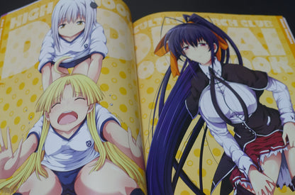 High School D x D Novel & Illustration Art Book OPPAI BOOST