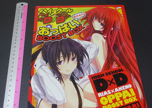 High School D x D Novel & Comic & Illustration Art Book OPPAI BOOST 2nd