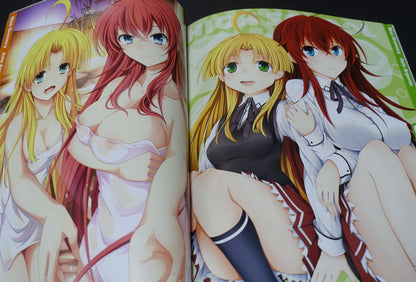 High School D x D Novel & Comic & Illustration Art Book OPPAI BOOST 2nd