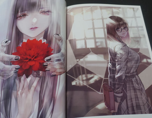 hiro kiyohara Color Illustration Art Book DAHLIA