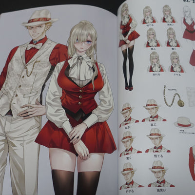 hiro kiyohara Color Illustration Art Book DAHLIA