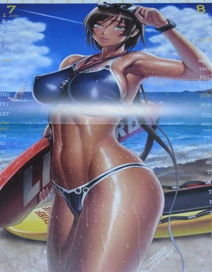Tsukasa Jun Tsukasa Bullet CALENDAR ART BOOK 2012