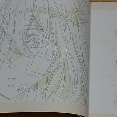 Violet Evergarden Key Frame Art Book Keyframes Collection vol.1 150page
