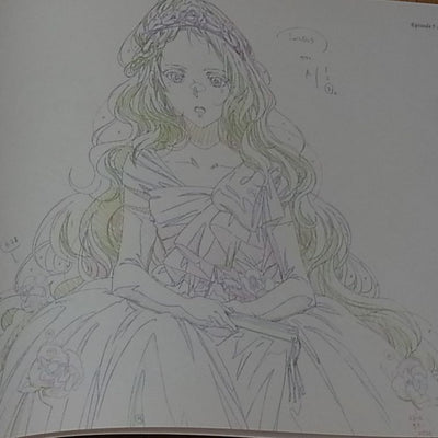 Violet Evergarden Key Frame Art Book Keyframes Collection vol.1 150page