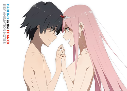 DARLING in the FRANXX KEY ANIMATION NOTES KEY FRAME ART BOOK SET TOTAL 400 page