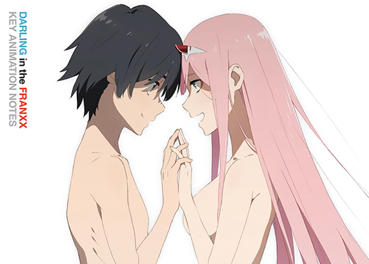 DARLING in the FRANXX KEY ANIMATION NOTES KEY FRAME ART BOOK SET TOTAL 400 page