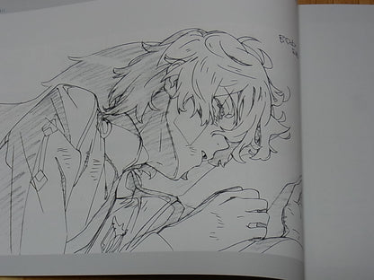 DARLING in the FRANXX KEY ANIMATION NOTES KEY FRAME ART BOOK SET TOTAL 400 page