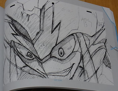DARLING in the FRANXX KEY ANIMATION NOTES KEY FRAME ART BOOK SET TOTAL 400 page