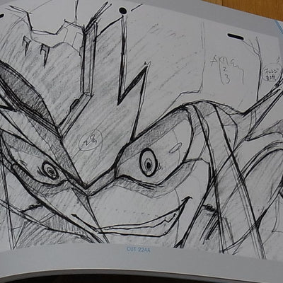 DARLING in the FRANXX KEY ANIMATION NOTES KEY FRAME ART BOOK SET TOTAL 400 page