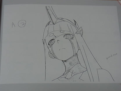DARLING in the FRANXX KEY ANIMATION NOTES KEY FRAME ART BOOK SET TOTAL 400 page