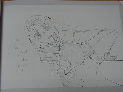 DARLING in the FRANXX KEY ANIMATION NOTES KEY FRAME ART BOOK SET TOTAL 400 page