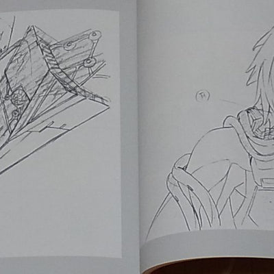 DARLING in the FRANXX KEY ANIMATION NOTES KEY FRAME ART BOOK SET TOTAL 400 page