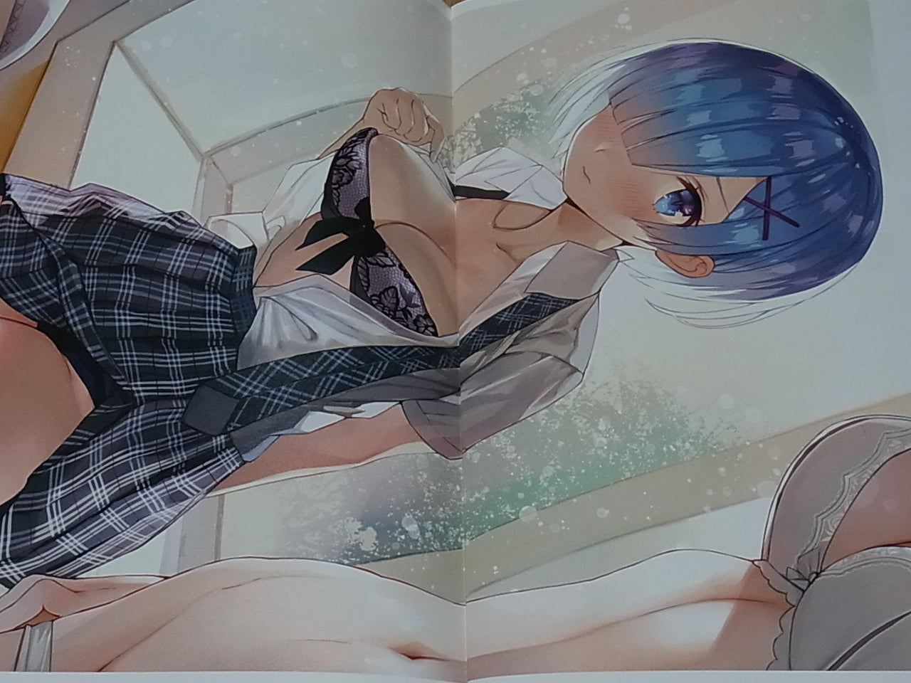 Makarontaitei Re Zero Fan Color Art Book Re Rem Chan rakugaki hon 2