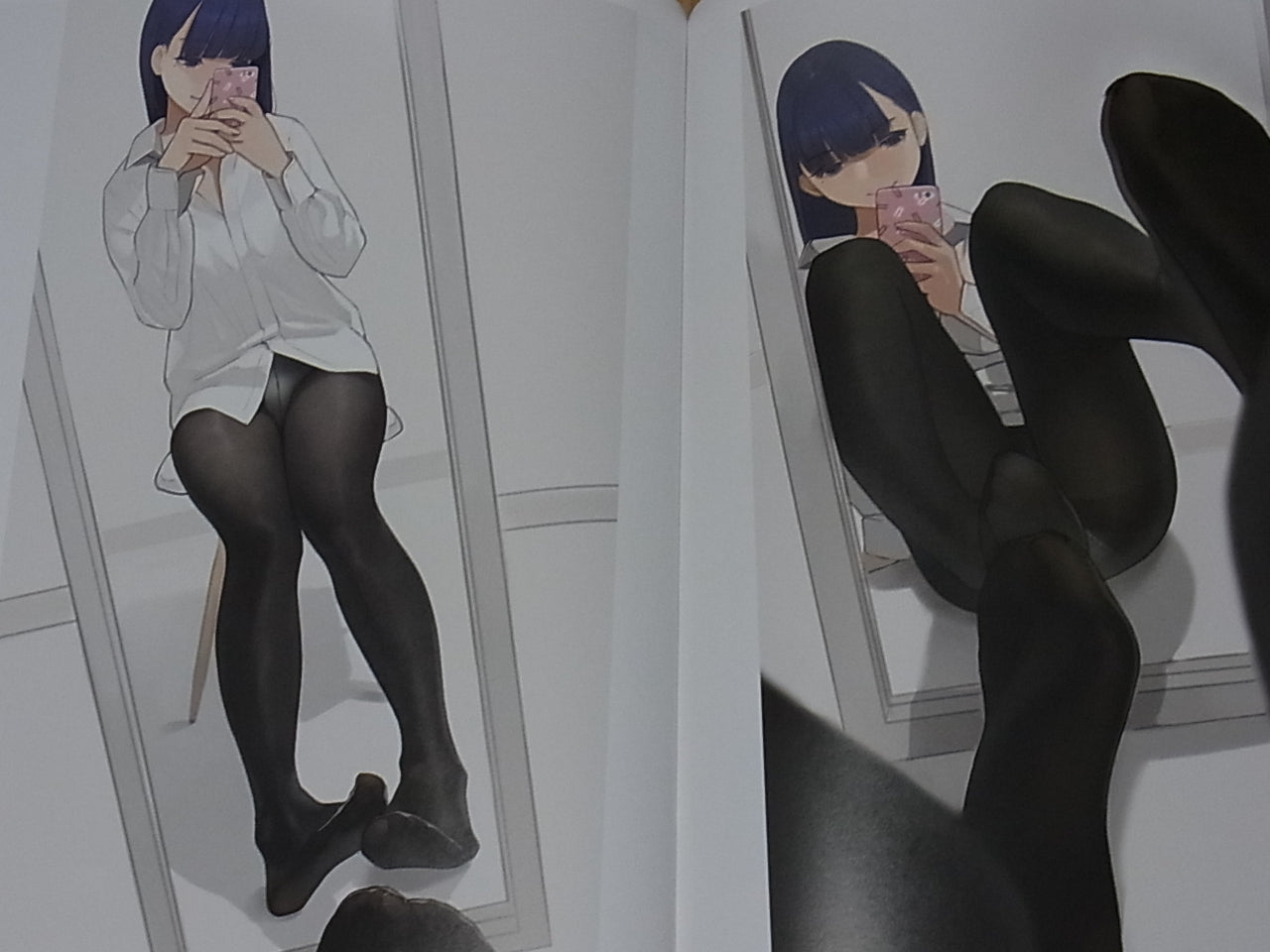Yom Tights & Girls Color Art Book Yom Tights Yellow C96
