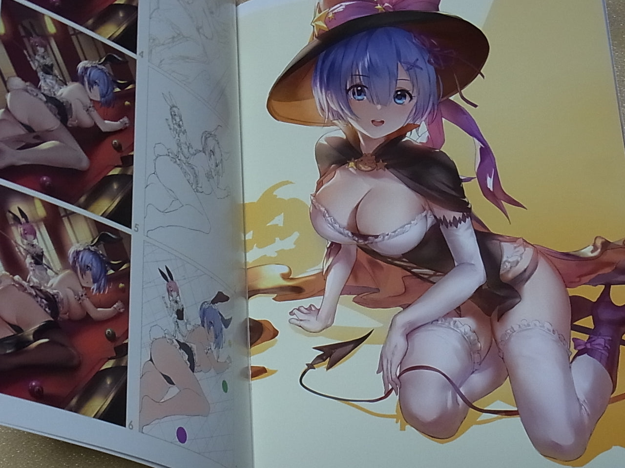 77gl Re Zero Color Fan Art Book Rezelog C97