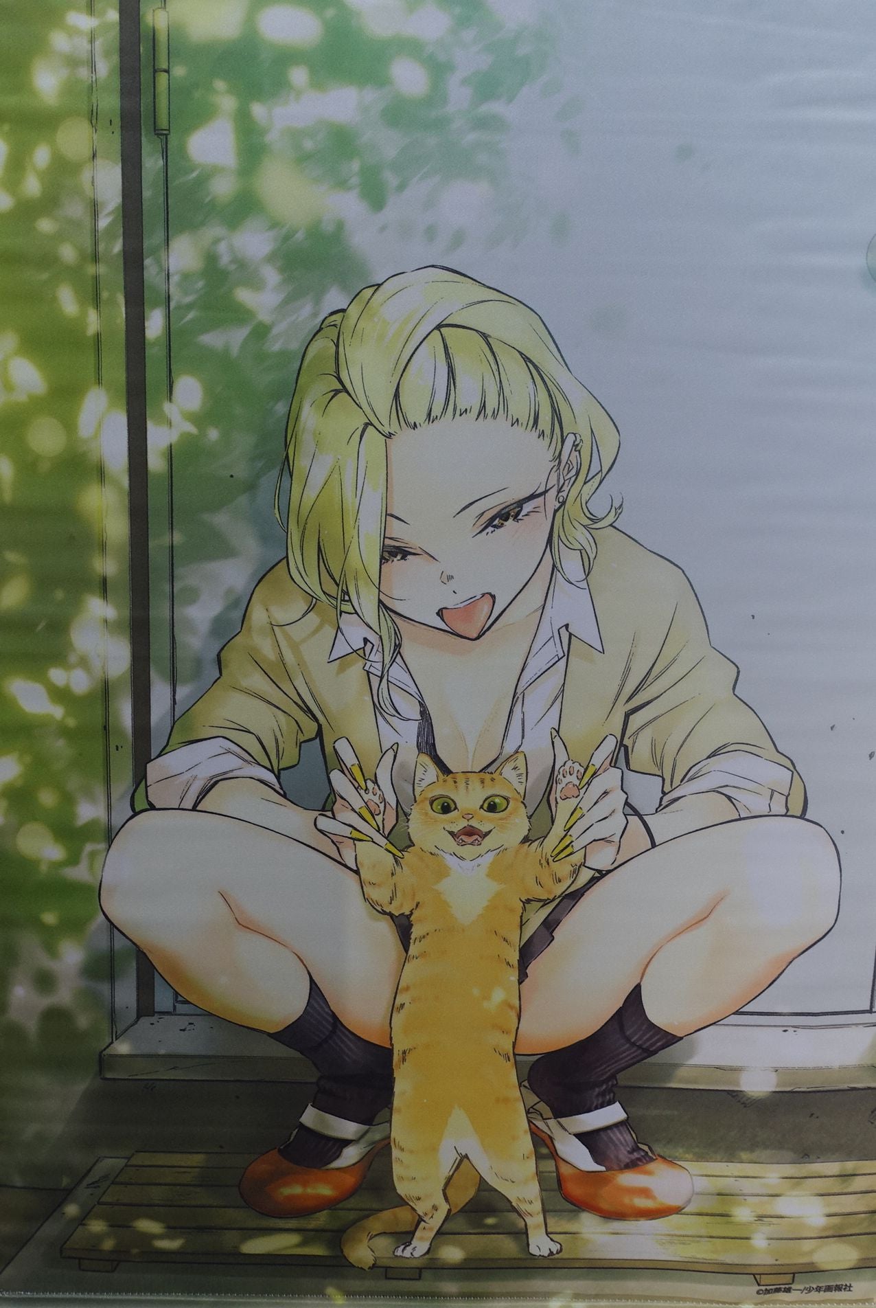 Yancha Gal no Anjou-san 51 x 72 cm Tapestry Wall Scroll