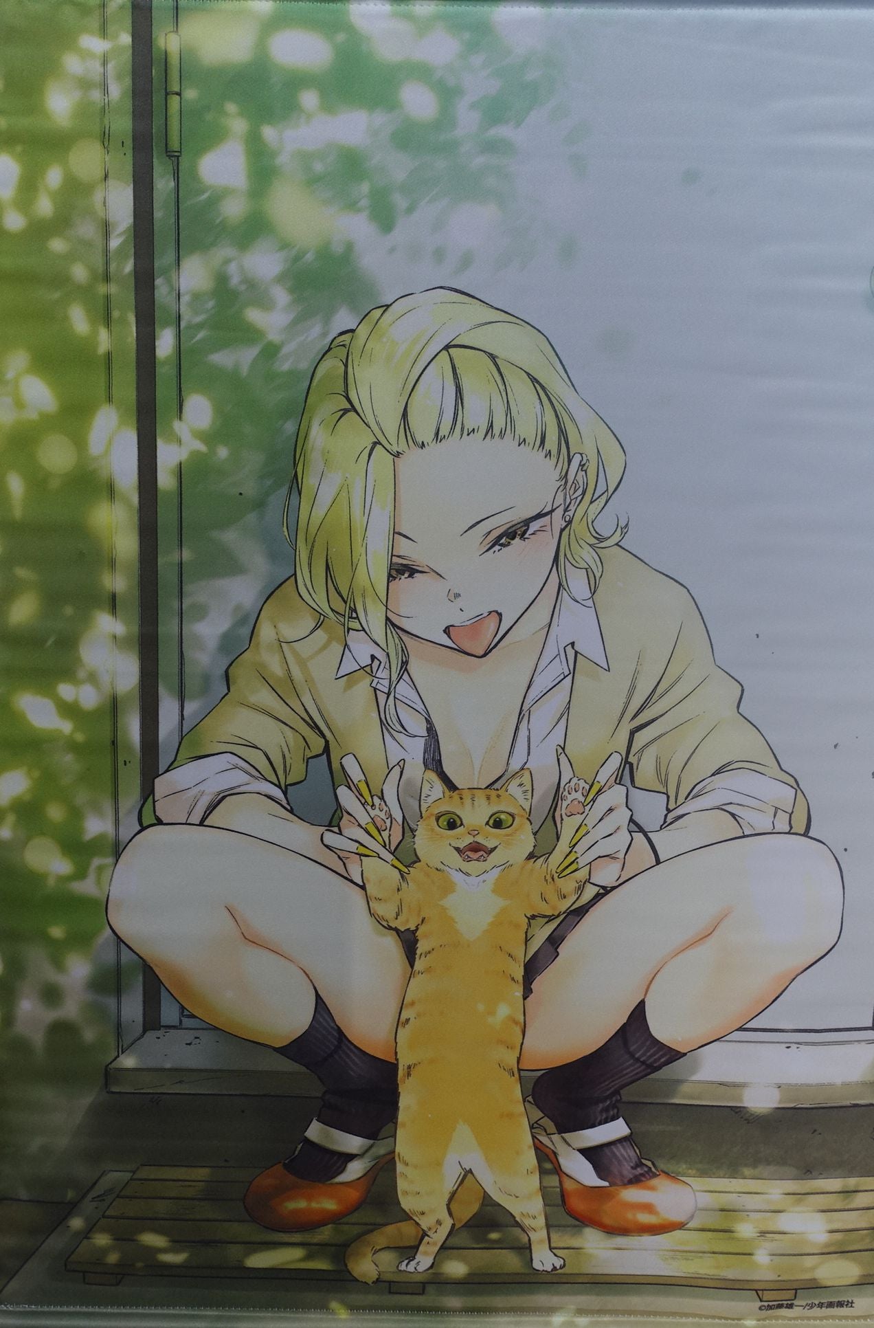 Yancha Gal no Anjou-san 51 x 72 cm Tapestry Wall Scroll