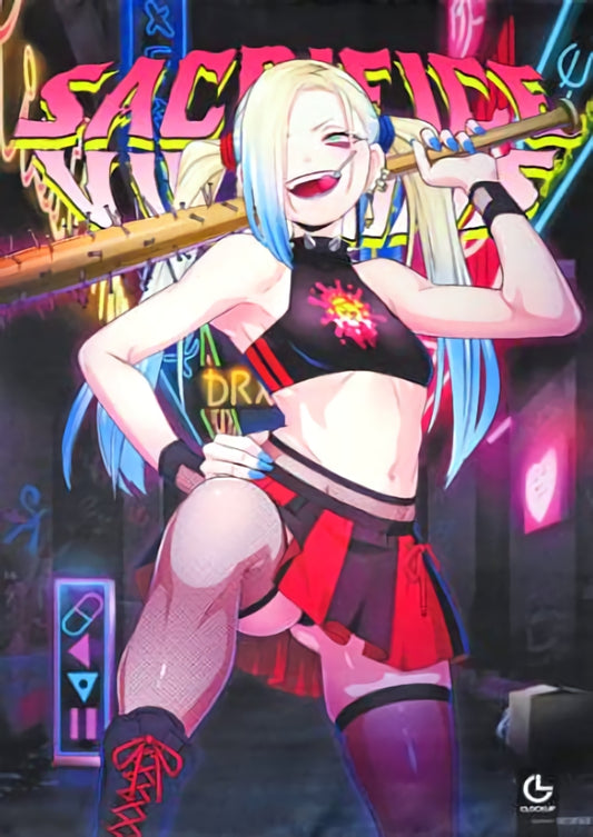 CLOCKUP SACRIFICE VILLAINS 51 x 72 cm Tapestry Wall Scroll Badlotion