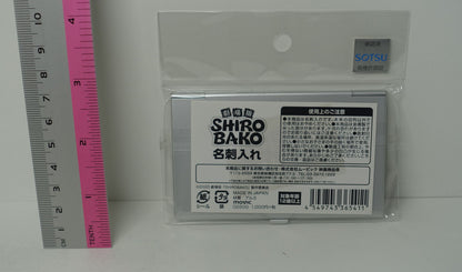 Shirobako Musashino Animation Aluminum Name Card Case