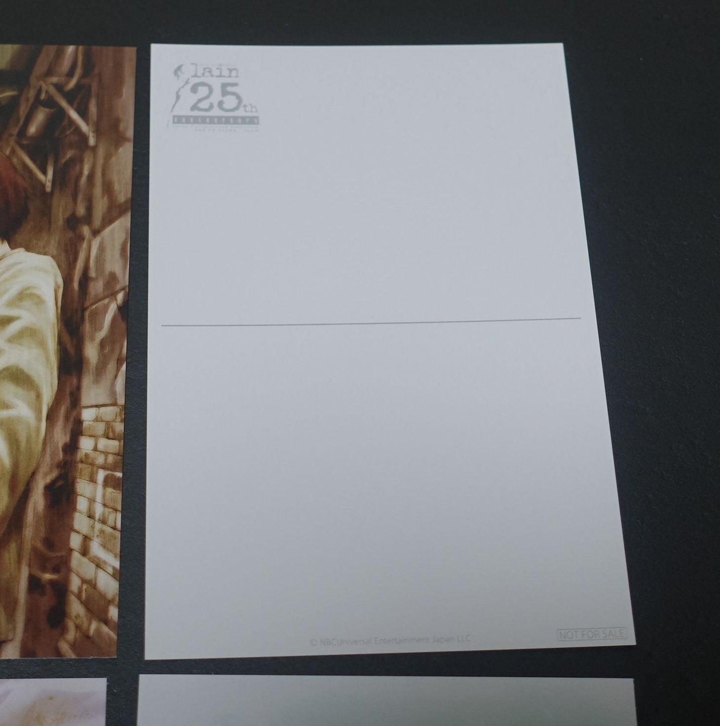 serial experiments lain 25th Aniv Event Shop Goods Post Card 12 Pieces Set