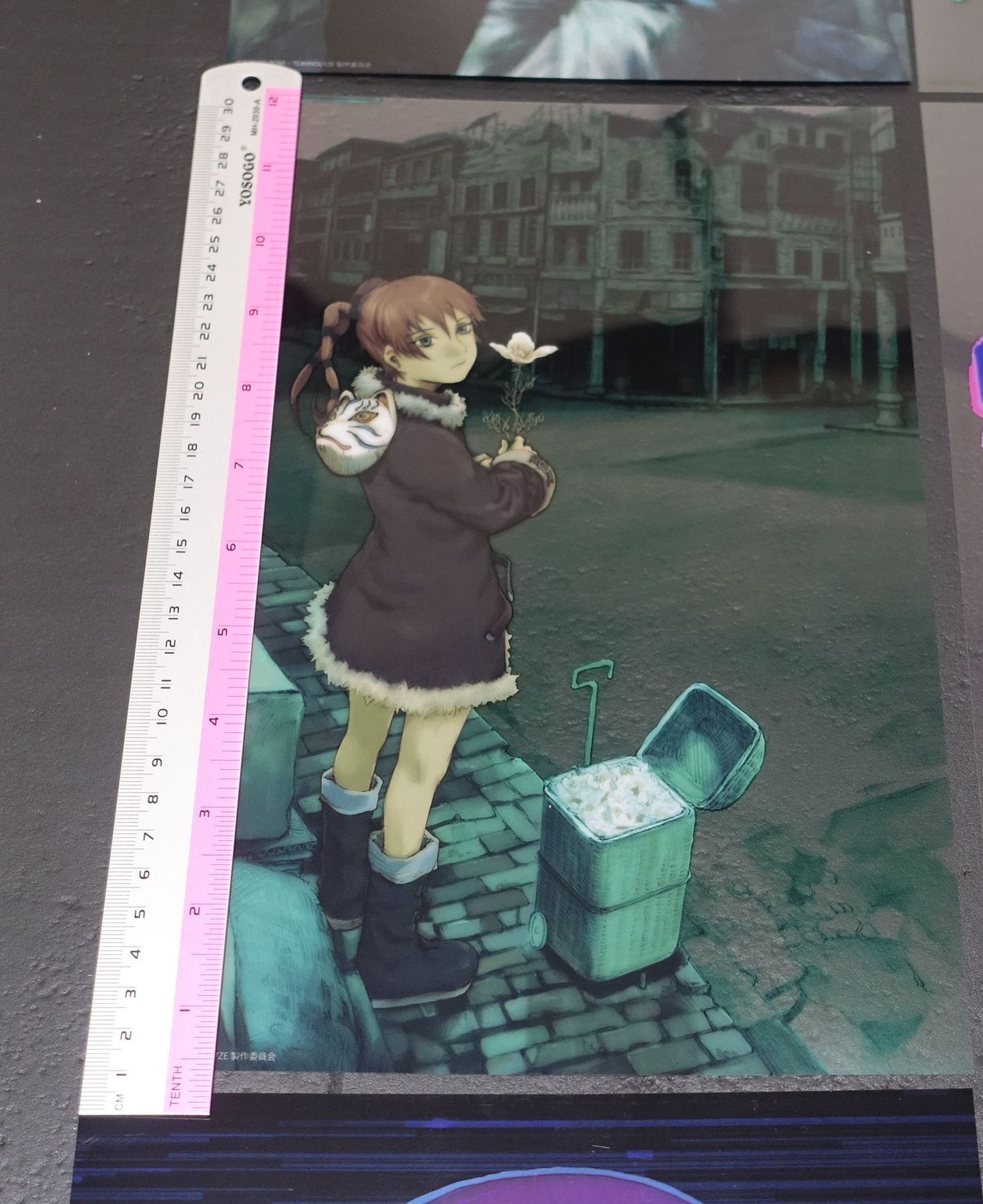 serial experiments lain 25th Aniv Event Goods 21x30cm Clear PVC Poster 18 pieces Set