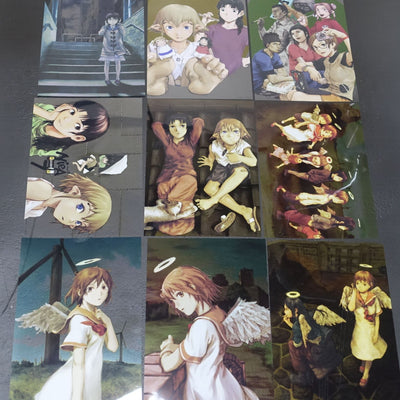 serial experiments lain 25th Aniv Event Goods 21x30cm Clear PVC Poster 18 pieces Set