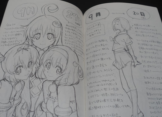 Yuichi Oka Okayu Dou To Love Ru Animation Character Designer's Illustration Art Book
