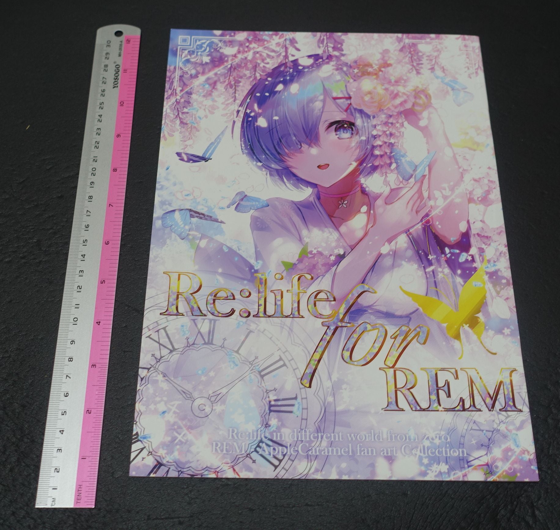 Apple Caramel Re Zero Color Fan Art Book Re life for REM