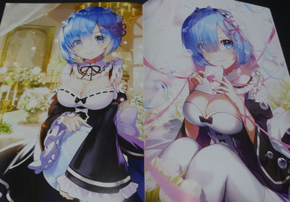 Apple Caramel Re Zero Color Fan Art Book Re life for REM