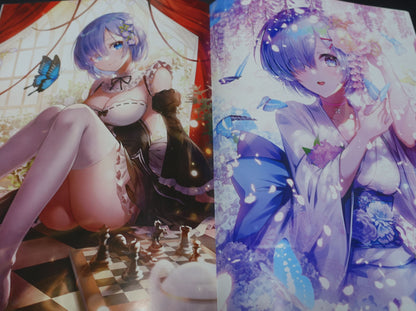 Apple Caramel Re Zero Color Fan Art Book Re life for REM