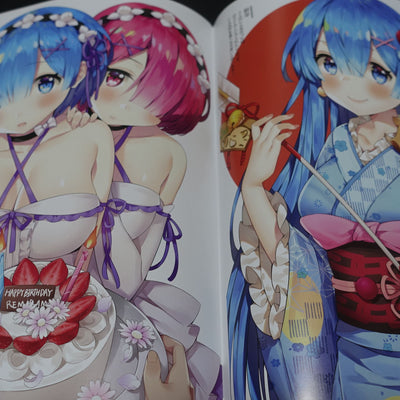 Ayami Re Zero Rem Color Fan Art Book REM x RKGK2 C96