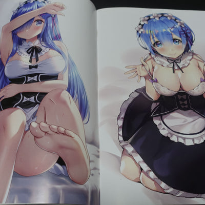 Ayami Re Zero Rem Color Fan Art Book REM x RKGK2 C96