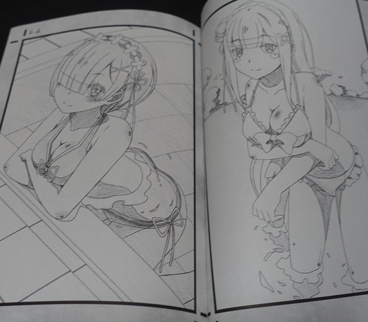 Decisive Animation Illustrator's Re Zero Fan Art Book Decisive Project 10