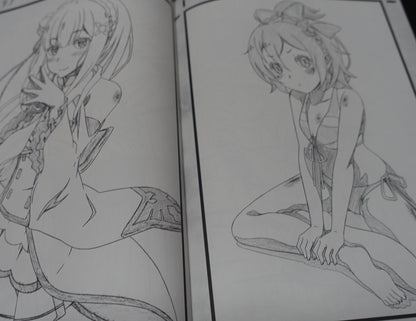 Decisive Animation Illustrator's Re Zero Fan Art Book Decisive Project 10
