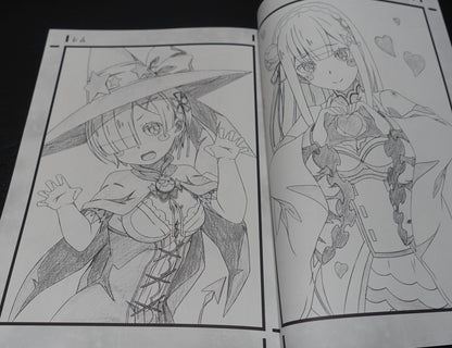 Decisive Animation Illustrator's Re Zero Fan Art Book Decisive Project 11