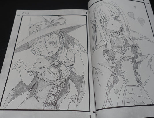 Decisive Animation Illustrator's Re Zero Fan Art Book Decisive Project 11