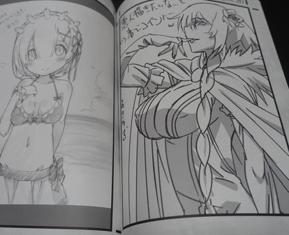 Decisive Animation Illustrator's Re Zero Fan Art Book Decisive Project 11