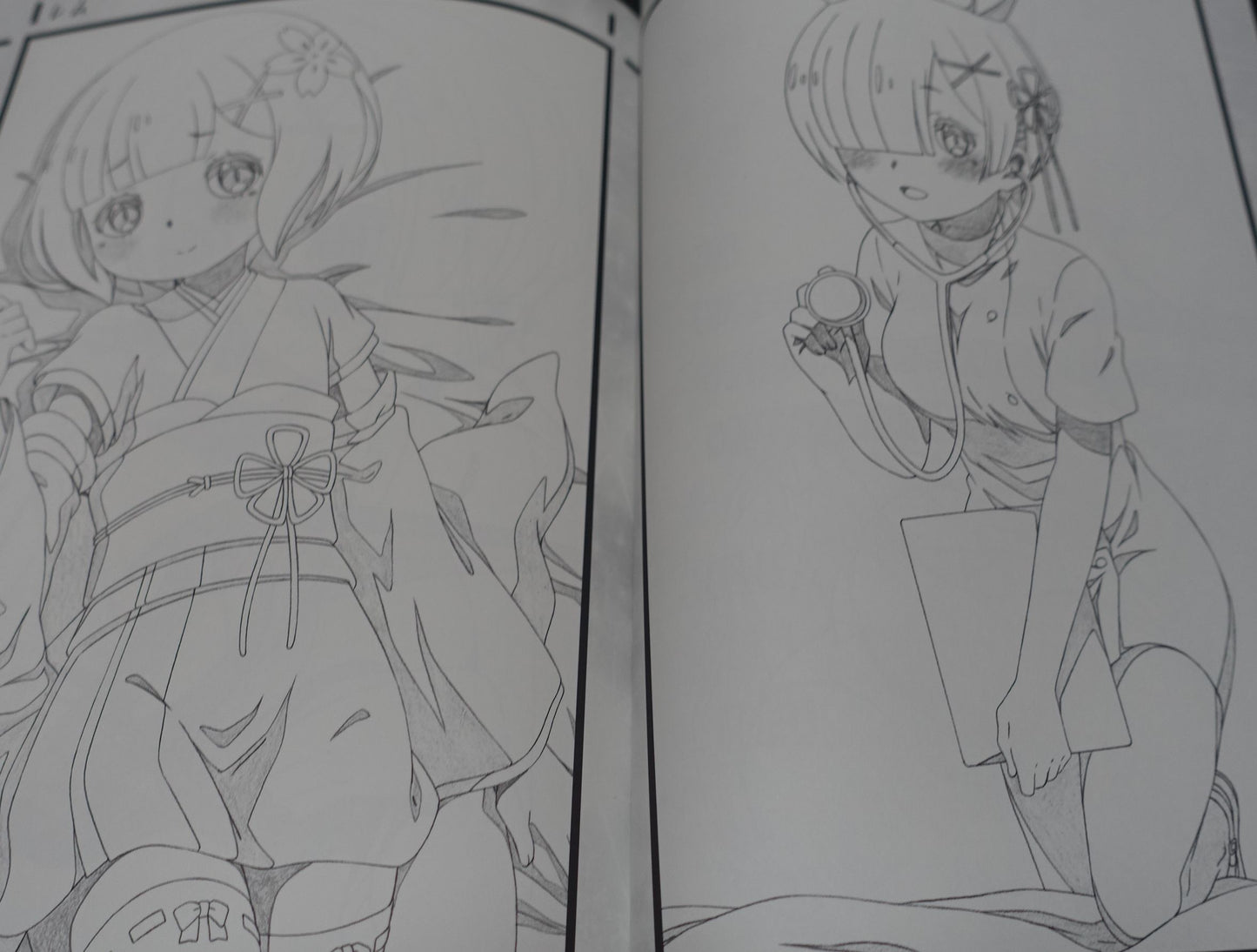 Decisive Animation Illustrator's Re Zero Fan Art Book Decisive Project 13