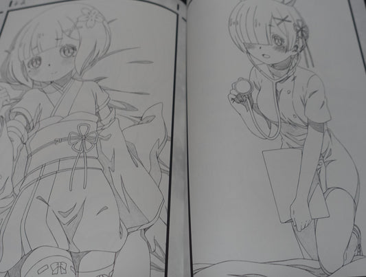 Decisive Animation Illustrator's Re Zero Fan Art Book Decisive Project 13
