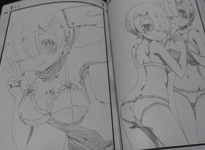 Decisive Animation Illustrator's Re Zero Fan Art Book Decisive Project 14