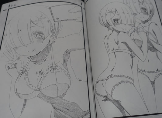 Decisive Animation Illustrator's Re Zero Fan Art Book Decisive Project 14
