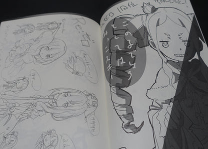 Soubi Musou Animation Illustrator's Re Zero Fan Art Book Re Zero Rakugaki Hon