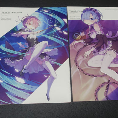 Re Zero Visual Complete Book vol.2 & 3